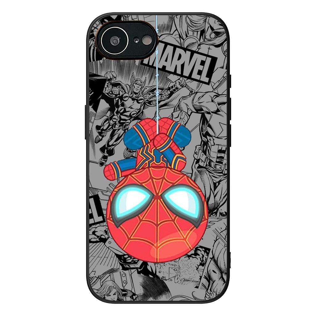 Spider Marvel Man Spiderman Hülle Handyhülle für Samsung Galaxy S25 S24 S23 Fe Ultra Plus S7 Edge A05 A06 A16 A55 A15 A35 Hülle Galaxy A06