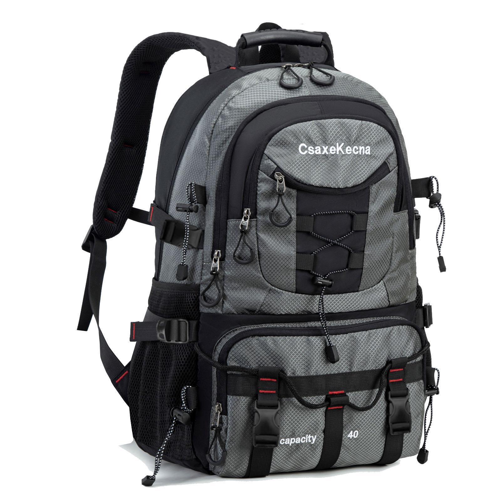 40L Wasserdichter Wanderrucksack für Damen und Herren Leichter Outdoor Camping Rucksack Rucksack mit großem Fassungsvermögen Reise Rucksack