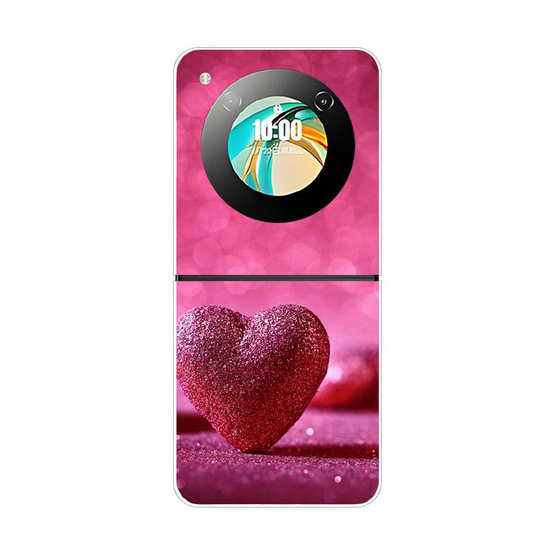 Hülle Für ZTE Nubia Flip NX724J Fundas Transparent Hart Faltbar Stoßfest Bumper Für ZTE Libero Flip 5G Nubia Flip2 Klare Abdeckung For ZTE Libero Flip