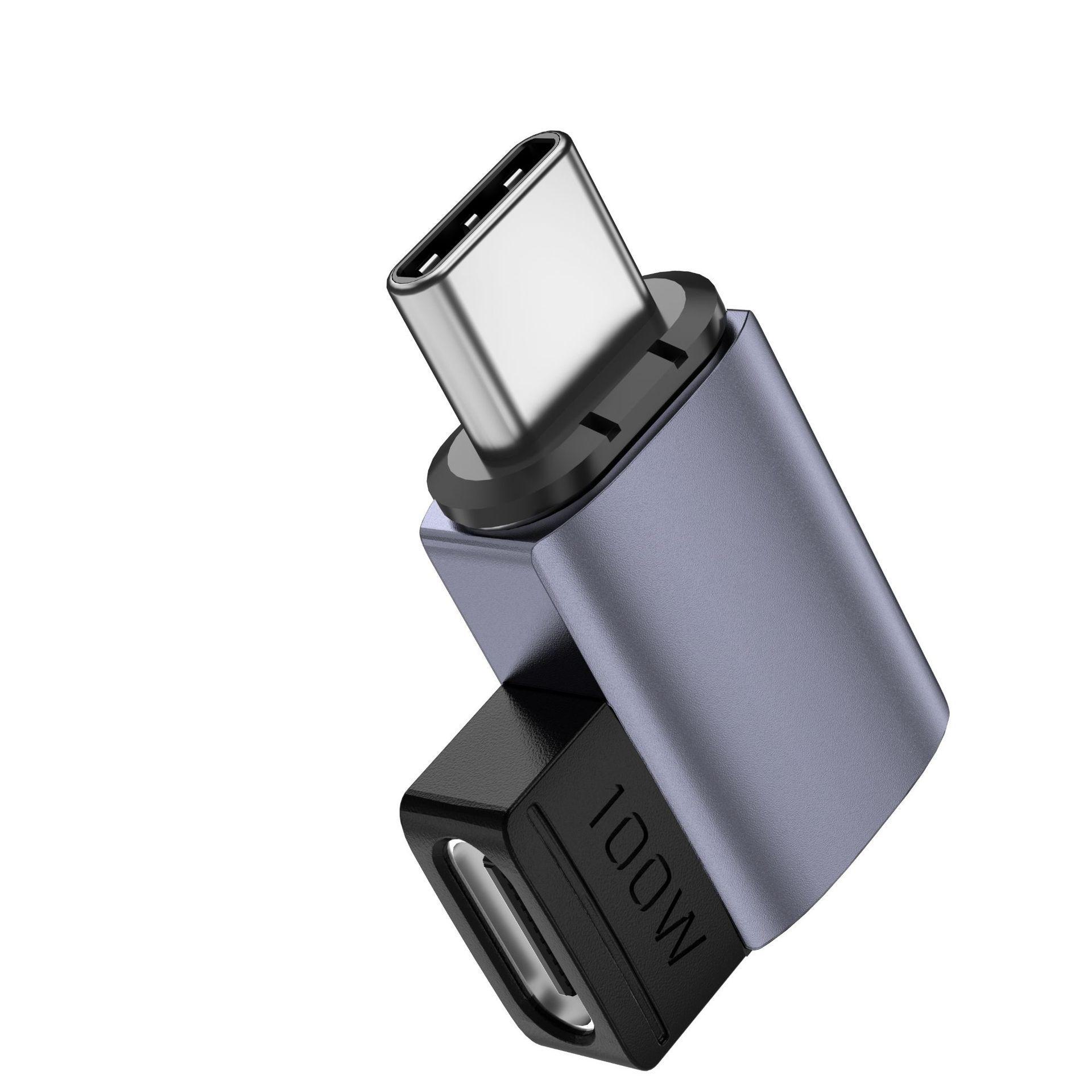 100 W PD-Schnellladeadapter Typ C mit magnetischem Anschluss für Telefone und Laptops Typec adapter set (elbow)