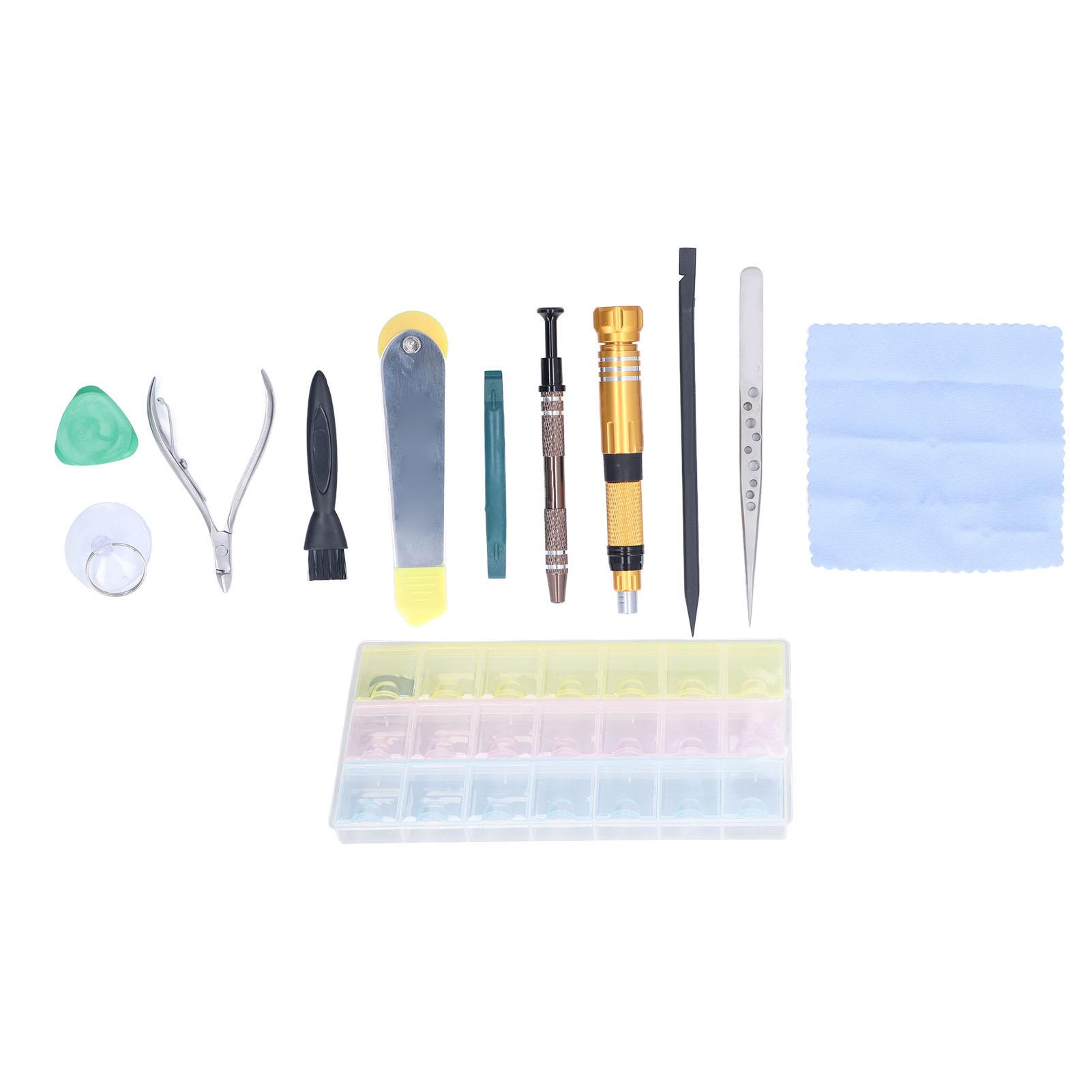 Schraubendreher Werkzeugset Multifunktional Elektronikschraubendreher Reparaturwerkzeugsatz mit Aufbewahrungsbox für