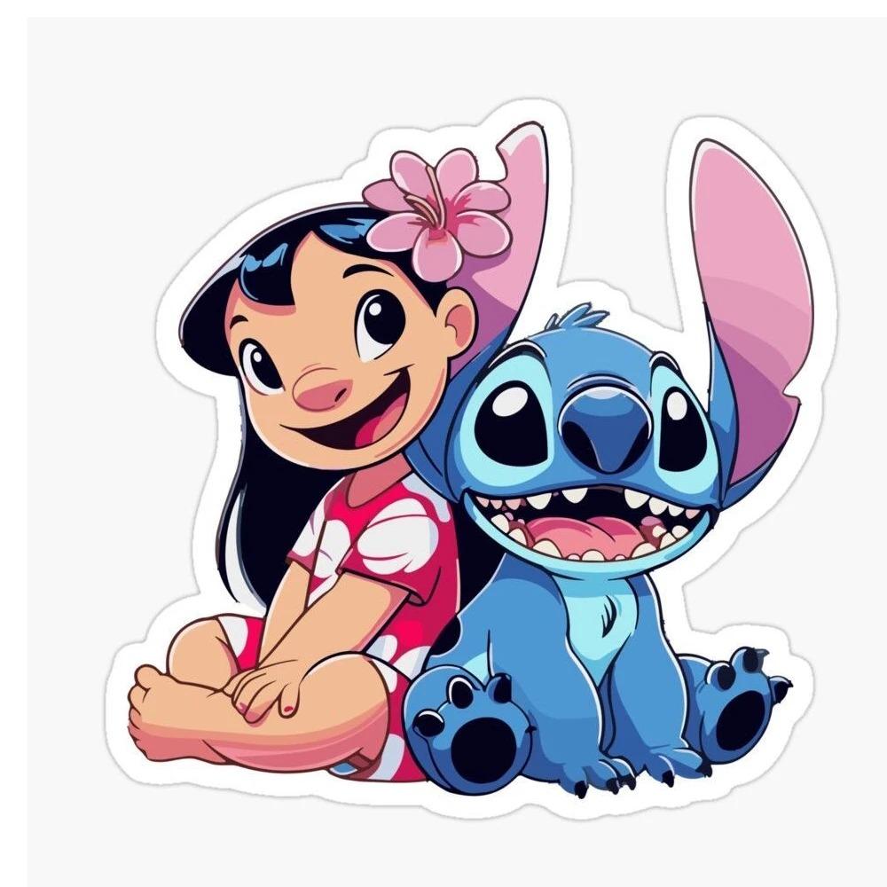 Lilo und Stitch Ausschnitte Stitch Party Thema Große Deko Stitch und Angel Requisite Baby Shower Geburtstagsparty Aufsteller Requisiten Schaumstoffplatte 35in(90cm)splicing