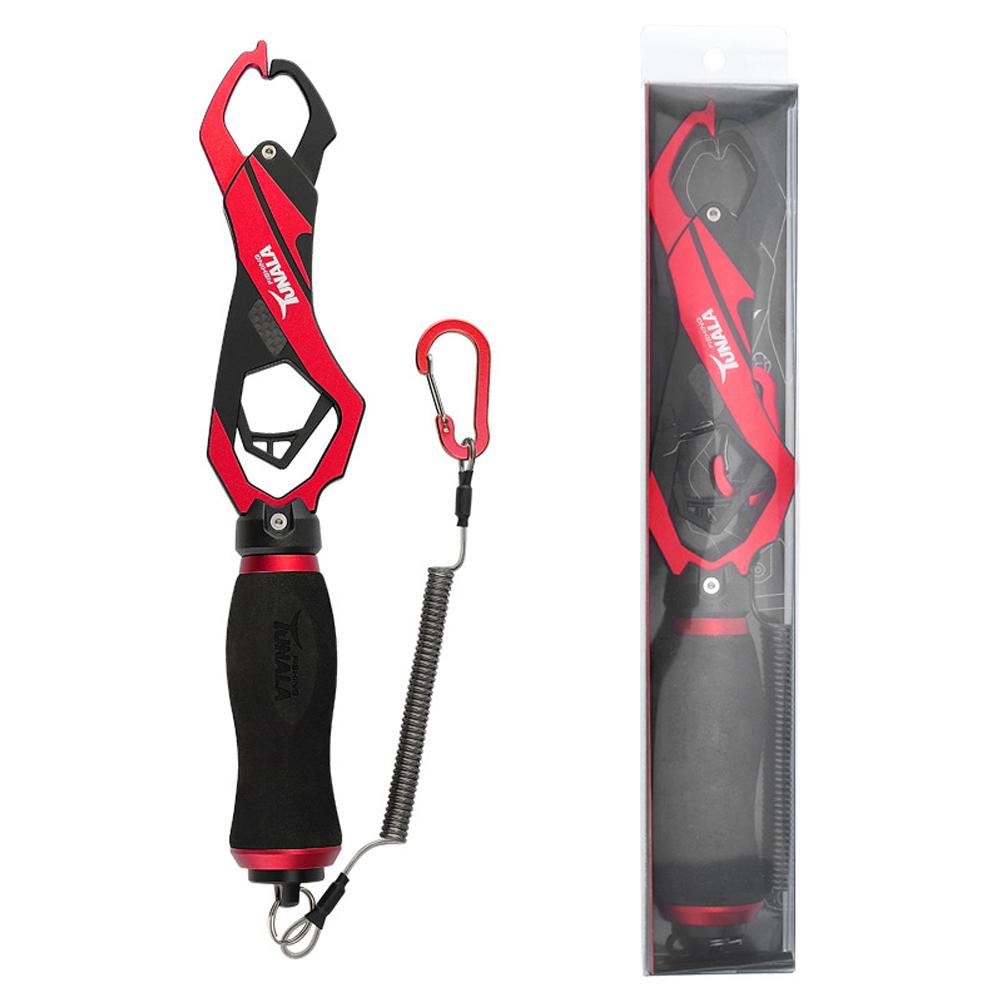 Fische Lip Grabber mit Skala Aluminium Legierungen Fische Control Klemmen rot