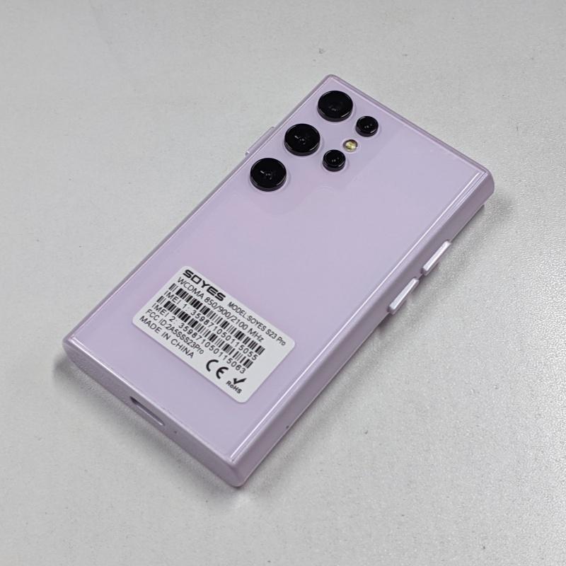 SOYES S23 Pro Mini 3G Smartphone 3,0 Zoll IPS Quad Core RAM 2 GB ROM 16 GB Android 8.1 Dual SIM 5 MP 1580 mAh Bluetooth Typ-C Ultradünnes Mobiltelefon violett