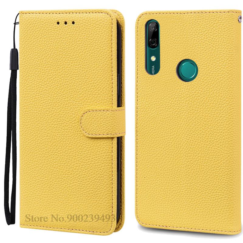 Für Huawei P Smart Z Fall PSmart Z STK-LX1 Leder Brieftasche Buch Abdeckung Telefon Fall Für Huawei P Smart Z Telefon fall Coque Fundas For Huawei P Smart Z gelb