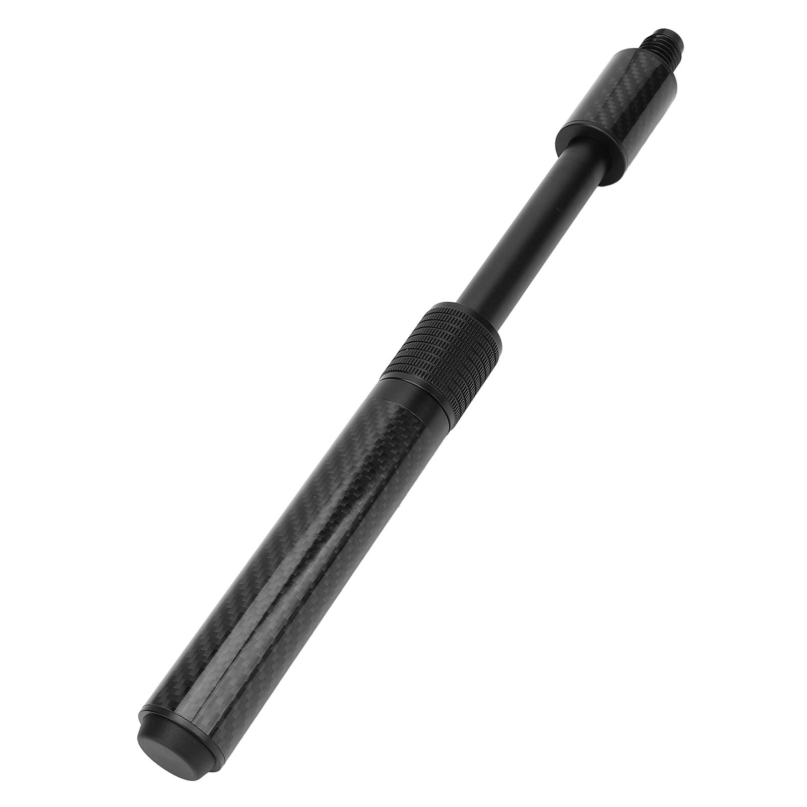 14 zoll Pool Queue Verlängerung Billard Queue Verlängerung Carbon Fibre Teleskop Pool Queue Extender für Pool