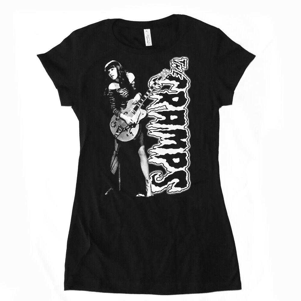 Das Cramps Poison Ivy Siebdruck-vorgeschrumpftes T-Shirt XXXL
