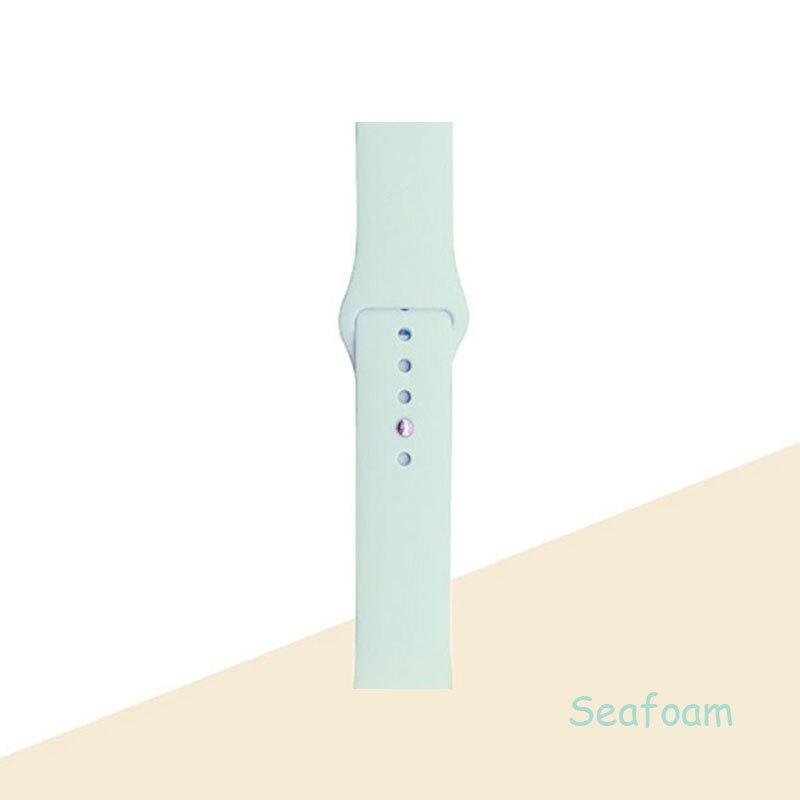 Silikonarmband für Apple Watch Armband 44 mm 40 mm 38 mm 42 mm Armband für Apple Watch Band Correa für Iwatch Series7 6 Se 5 4 3 42 44mm ML