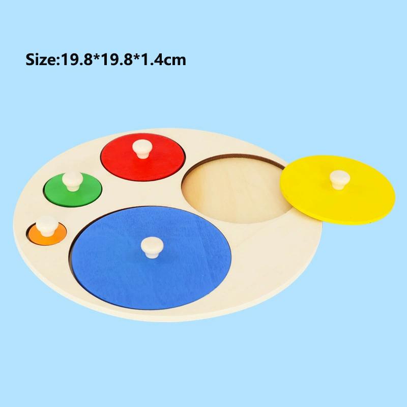 Baby Montessori Spielzeug Mehrere Geometrische Form Puzzle Spielzeug Holz Zahlen Puzzle Brettspiel Pädagogisches Spielzeug Für Baby 1 2 3 Jahre Alt