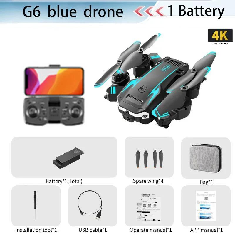 2024 S6 PLUS Professionelle Drohne 8K High-Definition ESC Dual-Kamera Luftaufnahmen 5G WIFI GPS Drohne zur Hindernisvermeidung 5000M Quad-Rotor-Hubschrauber 4K camera-1 B grün