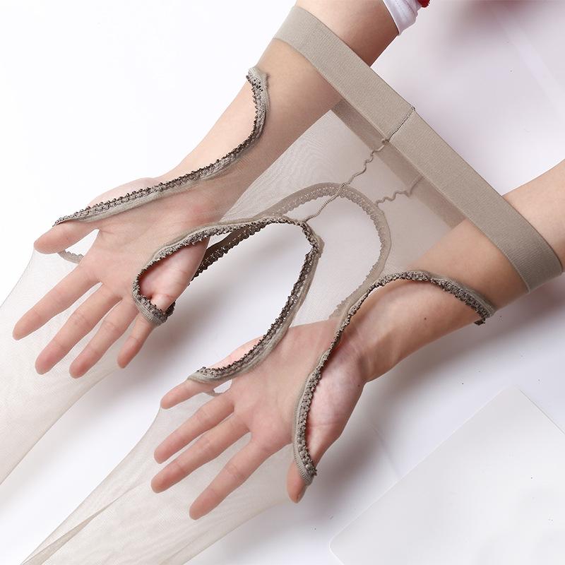 Sexy Neue 5D Atmungsaktive Strumpfhosen Offene Transparente Ouvert Frauen Strumpfhosen Ultra-dünne Nylon Strumpfhosen Stretchy Strümpfe Weibliche Mädchen One Size graue