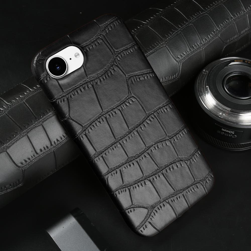 Premium Krokodilleder Hülle Für iphone 17e 16e Air 14 15 16 17 Pro Max 13 12 Mini 11 8 7 Plus Handyhülle Rückseite Hülle Tasche iPhone XR