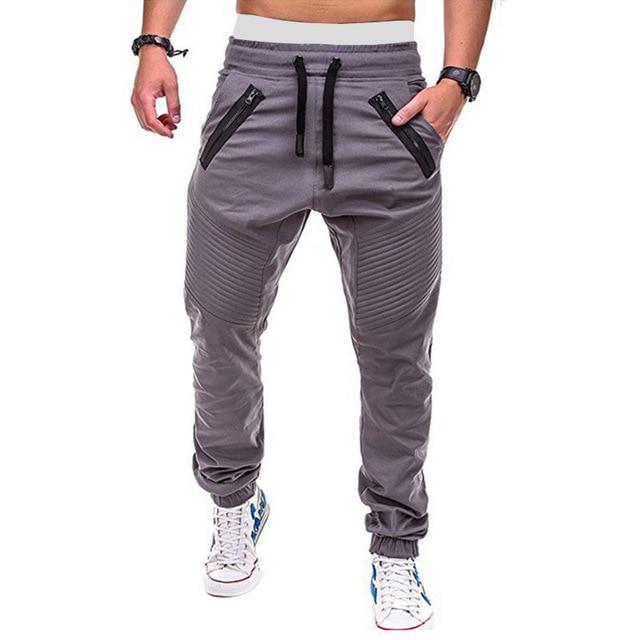Jogginghose männer Hosen Hip Hop Joggers Männer Cargo Hosen Männer Hosen Casual Streetwear Fashion Militär Hosen Männer M dunkelgraue