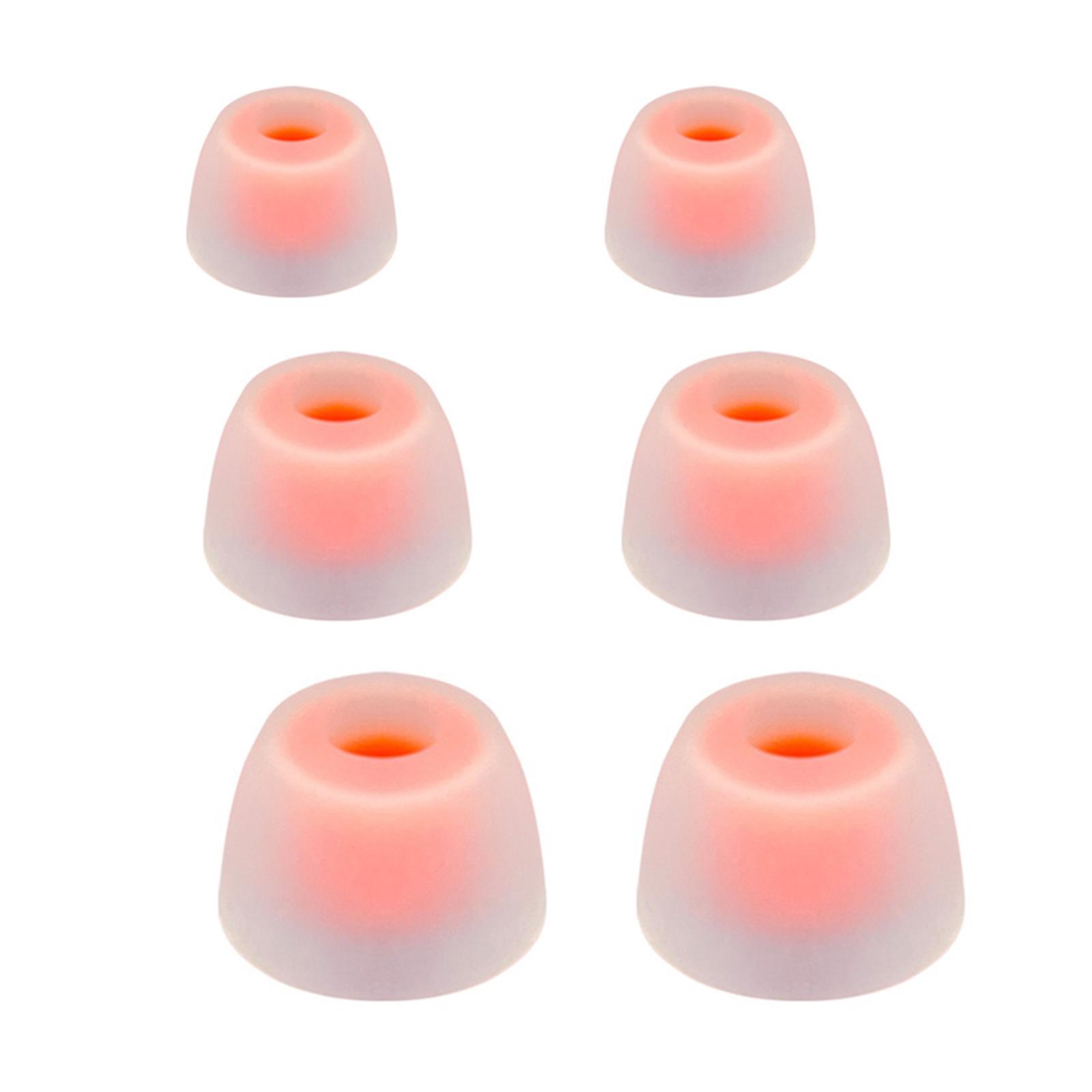 Silikon-Ohrstöpsel Ohrstöpsel Für JBL T230NC TWS Live Pro+ Kopfhörer Ohrstöpsel-Set 6 Stück In Optionaler Größe Und Farbe weiß