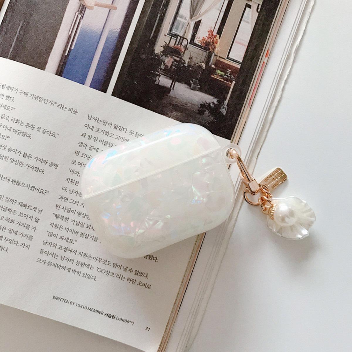 Kopfhörer-Schutzhülle mit Hüllenkette für Airpods 1/2, Airpods 3, Airpods Pro, Airpods Pro2, AirPods 4 AirPods Pro2