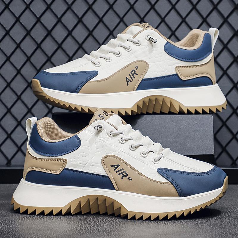 Herrenschuhe Sneakers Herren Freizeitschuhe Chunky Freizeit Luxus Herren Wanderschuhe Trend Wanderschuhe für Herren Laufschuhe Herrenschuhe 43 beige