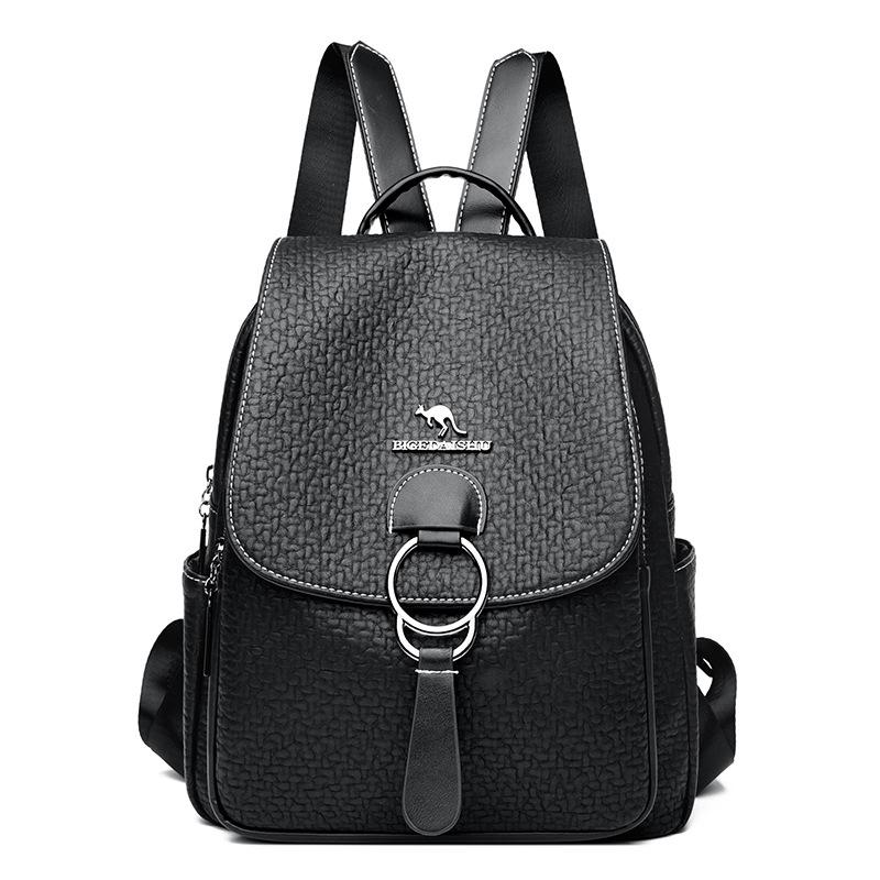 Damen Neuer Koreanischer Stil Mode Diebstahlsicherer Reiserucksack High-End-Feeling Eine Tasche Mehrzweck Leichte Schultasche