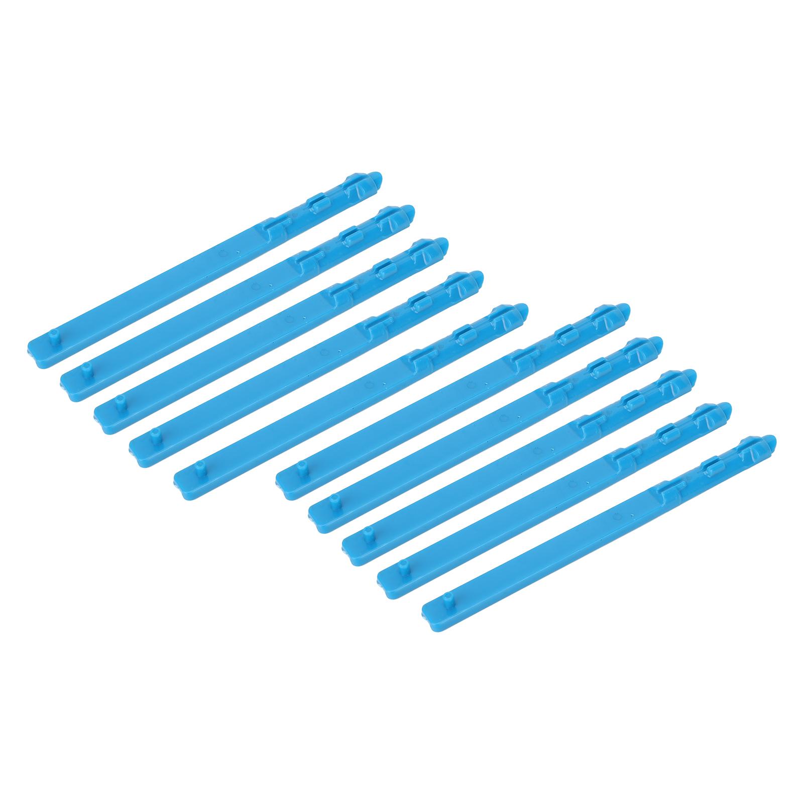 10 Stück Professioneller Hand-Tattoo-Stift DIY Manueller Tattoo-Stift Traditionelle Tattoo-Werkzeuge für Tätowierer blau