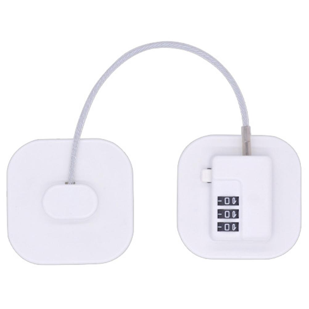 Kühlschrank Schloss Mini Kühlschrank Digitales Passwortschloss Kindersicherheit Schrankschlösser mit Starkem Klebstoff weiß