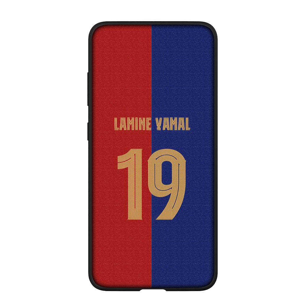 für iPhone 16 15 X XR Samsung Galaxy S24 S23 Plus Xiaomi Redmi Note 13 12 11 Pro Max 14 OPPO Huawei Cover Fußball Sport NO19 Fußball NO 19 Handyhülle for Samsung Galaxy A15 himmelblau