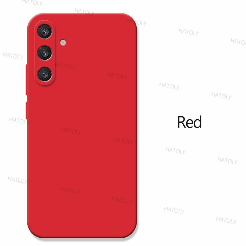 Für Samsung Galaxy A16 5G Hülle Samsung Galaxy A16 A26 A36 A56 5G Hülle TPU Stoßfeste Flüssigsilikon-Telefonhülle Galaxy A16 5G For Galaxy A16 5G rot