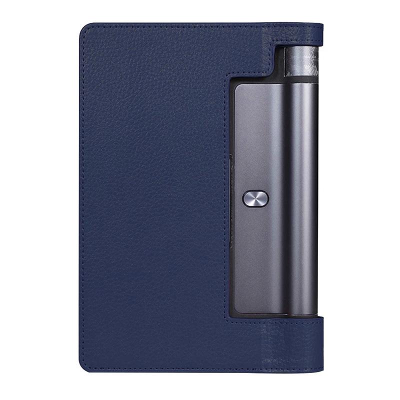 Ultra Slim Funda YOGA Tab 3 10 YT3-X50M YT3-X50f Schutzhülle für Lenovo YOGA Tab 3 10.1 X50F X50M dunkelblaue