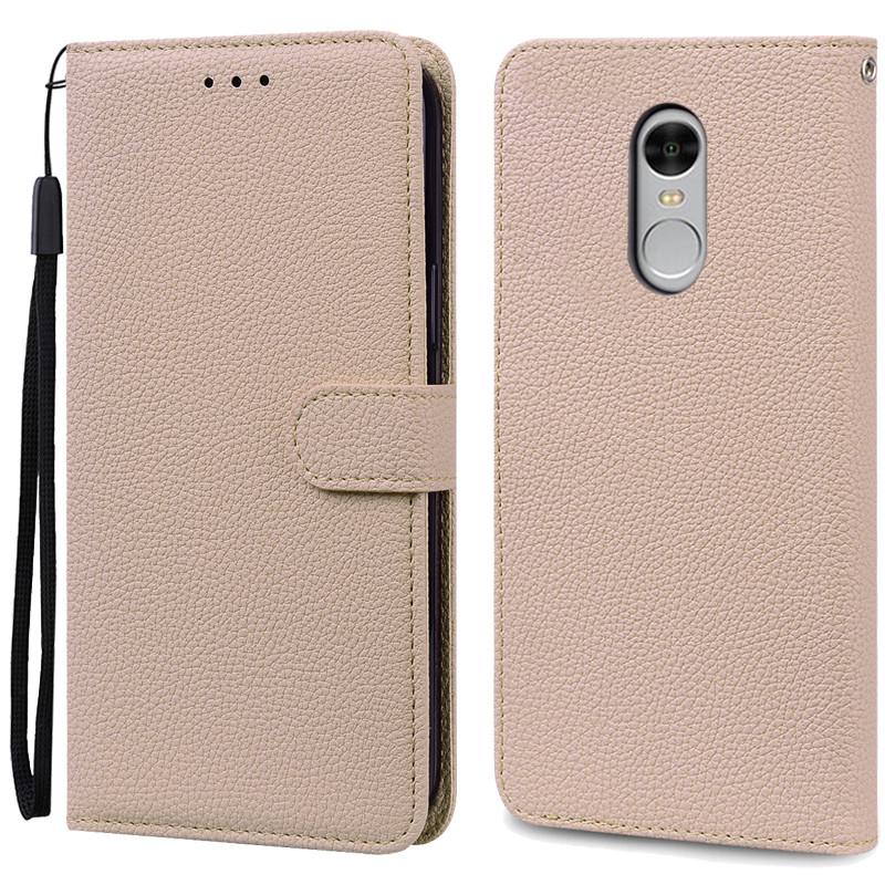 Für Xiaomi Redmi Note 4 Hülle Note 4X Leder Klapphülle Für Xiaomi Redmi Note 4 Global Brieftasche für Xiaomi Redmi Note 4X Handyhülle For Redmi Note 4 beige