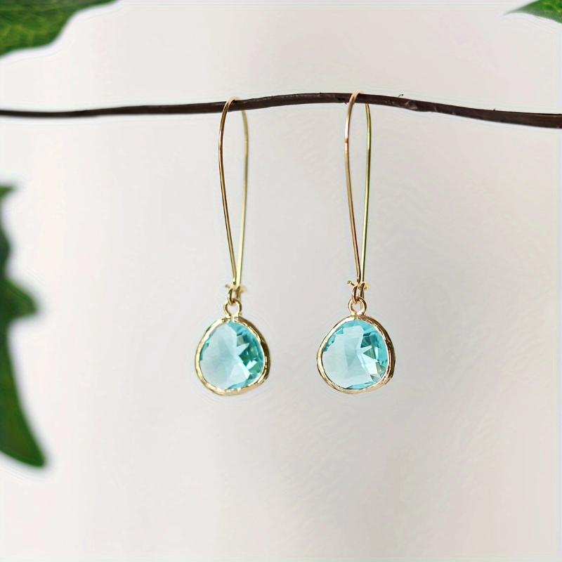 Retro Trend Geometrische Hängeohrringe Damen Nische Ethnischer Stil Urlaubsfeier Personalisierte Accessoires Schmuck Geschenke