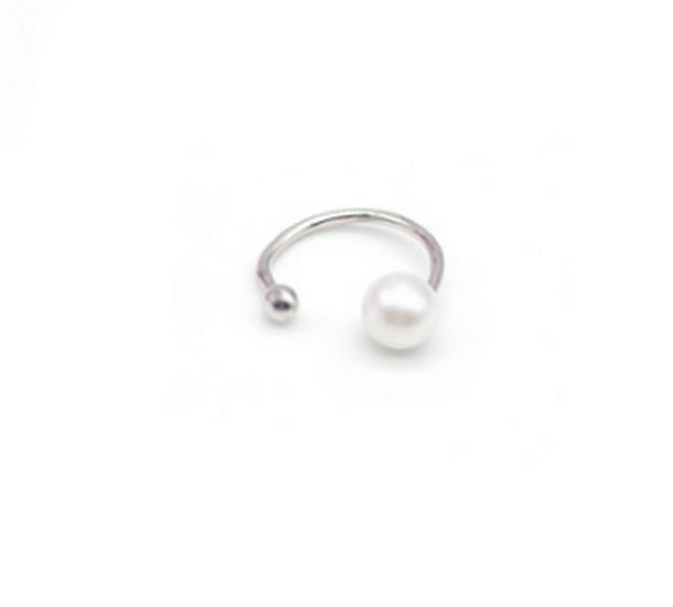 Koreanische Perlen Ohrklemme U-Clip Ohrringe - Kein Piercing erforderlich