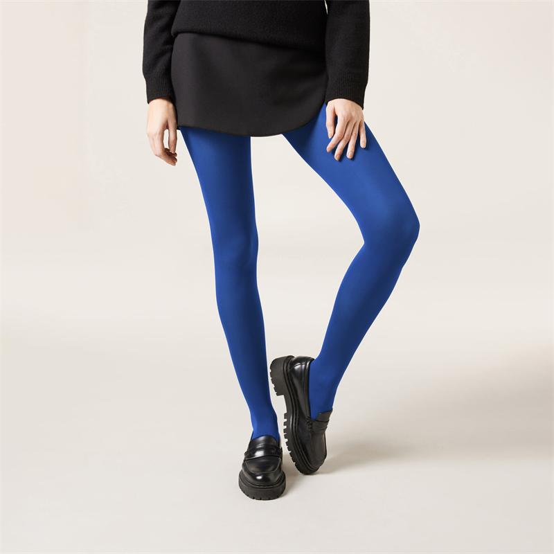 Rote Strumpfhosen für Damen, durchsichtige Strümpfe, schlanke, durchsichtige Dessous, Spitzen-Leggings, Winter-Strumpfhosen für Damen, Strümpfe mit Fuß, Nylon, rote Bodys, sexy Strumpfhosen One size blau