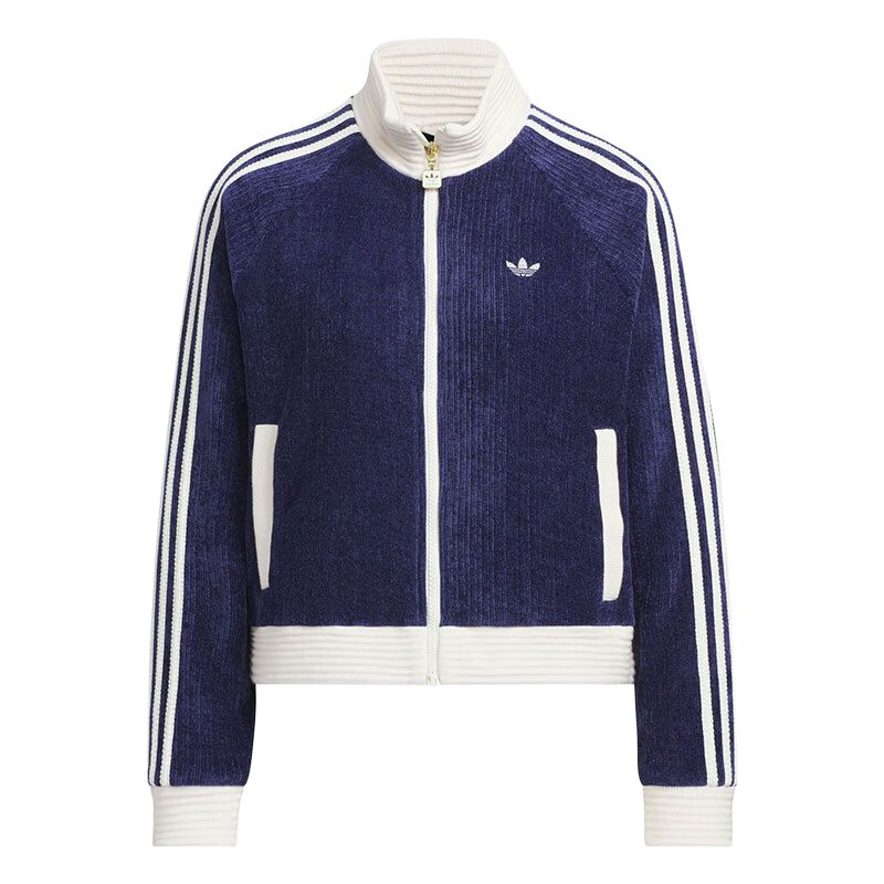 Adidas Originals Retro FW24 Schlange Jahr Limited Sports Drop 1 Bequeme Lässige Einfache Vielseitige Jacke Damen Jacke Dunkelblau JN0724 XXS