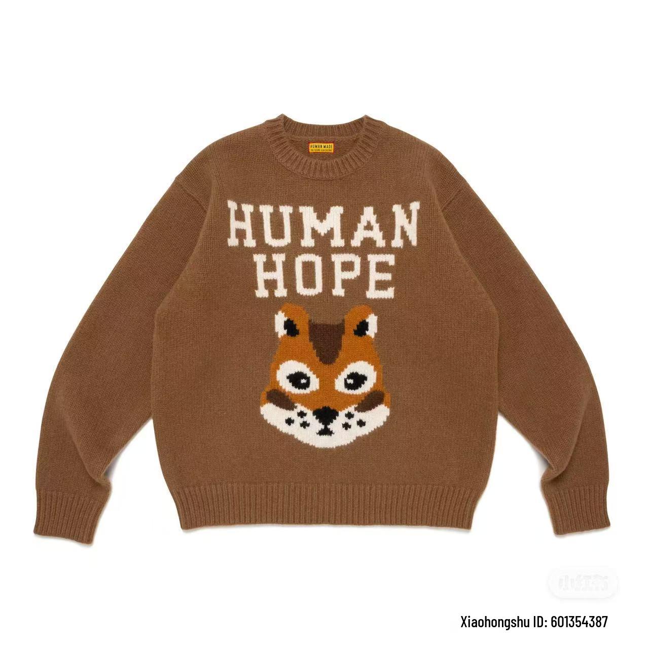 J-HOPE Jung Hoseok HUMAN HOPE Rundhals Pullover Unisex Herbst Winter Mode Lockerer Pullover Top L khaki