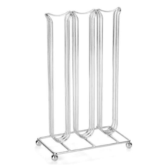 42 Kaffeekapseln Pods Halter Spender Aufbewahrungsständer Display Rack Organizer silber