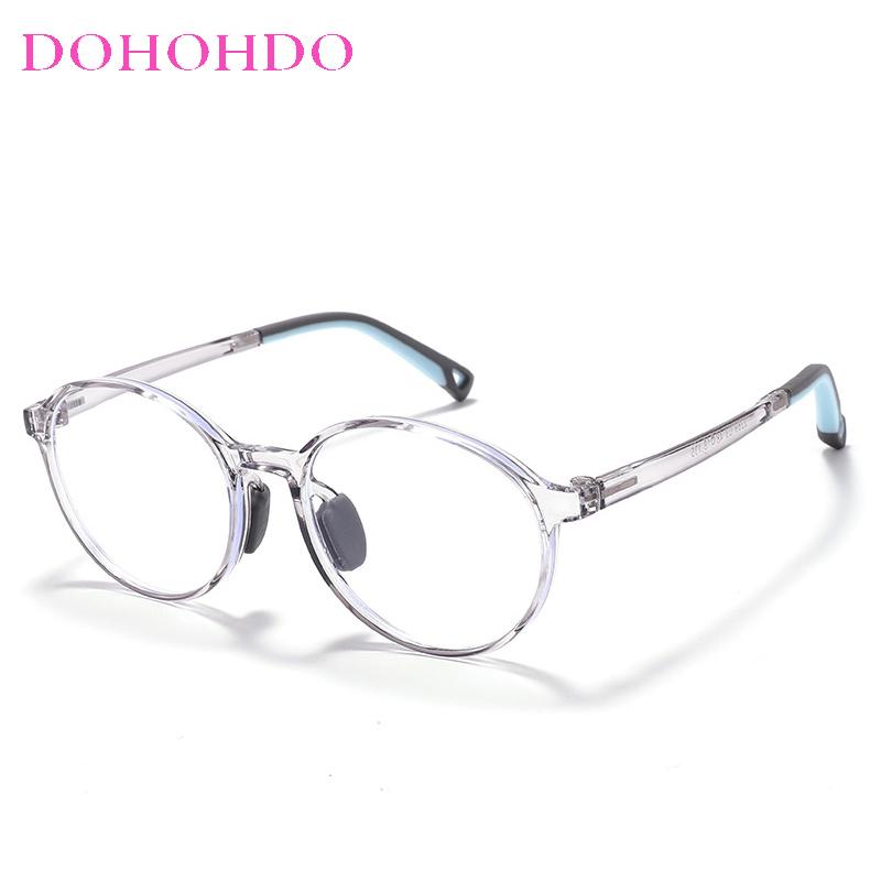 Neue Blaulichtfilter Kinder TR90 Brille Kinder Jungen Mädchen Computer Augenschutz Brille Rezeptpflichtige Kinderbrille Brillen