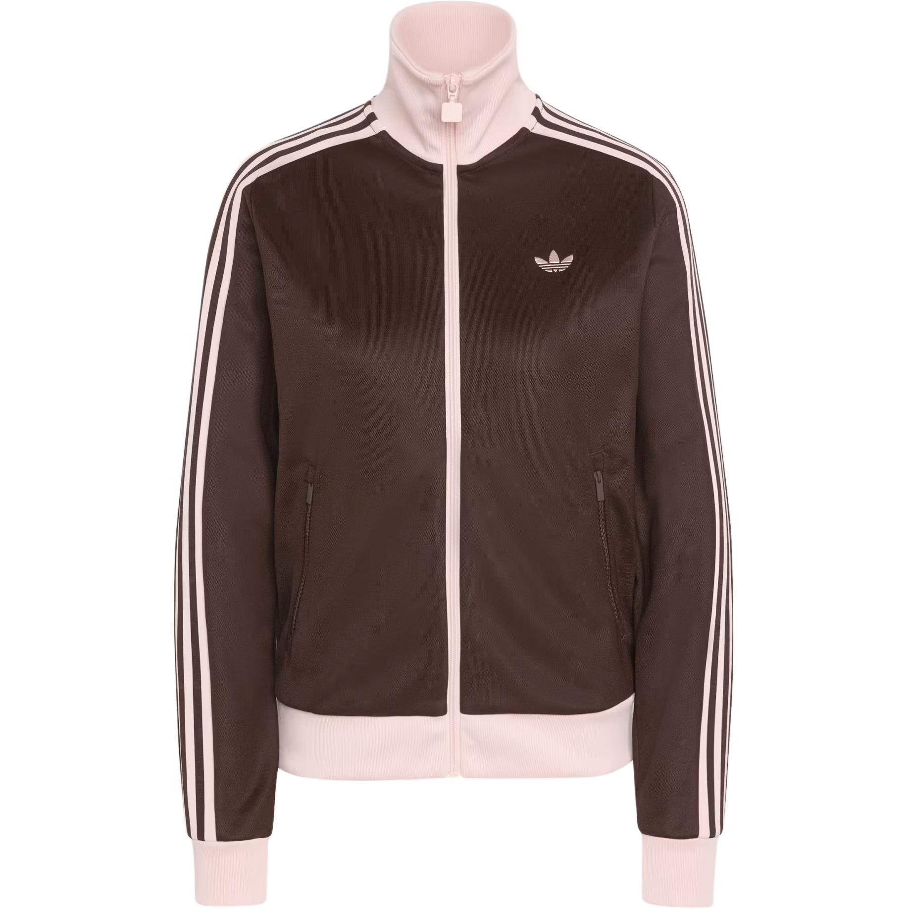 Adidas Originals Trainingsjacke Logo Gestreift Reißverschluss Langarm Jacke Damen Jacken KD3742 XS