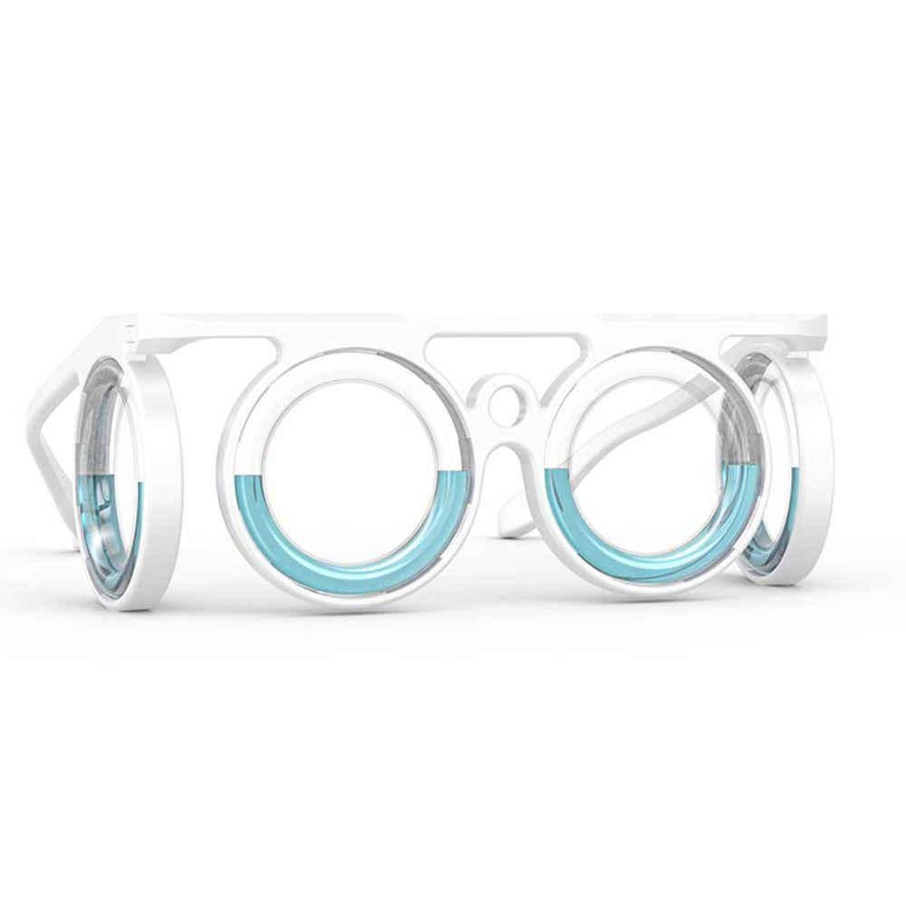 Ultraleichte Anti-Reisekrankheit Brille Autosickness Seasickness Brille Erwachsene Kinder weiß