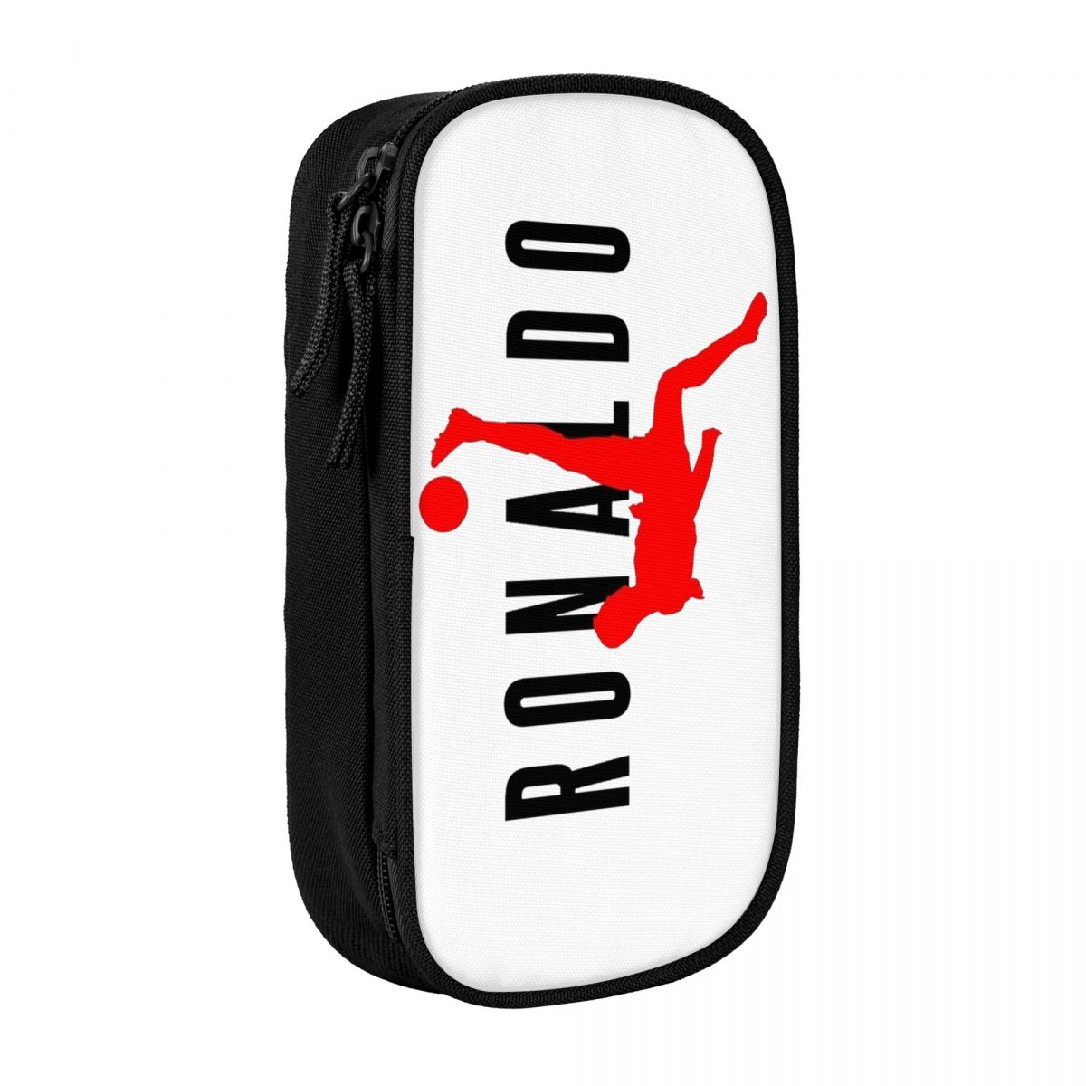 Cr7 Fußball Stiftebox Für Ronaldos Fans Doppellagig Große Kapazität Für Schule Fußballliebhaber Federmäppchen Schreibwaren Geschenk (as the picture,Large)