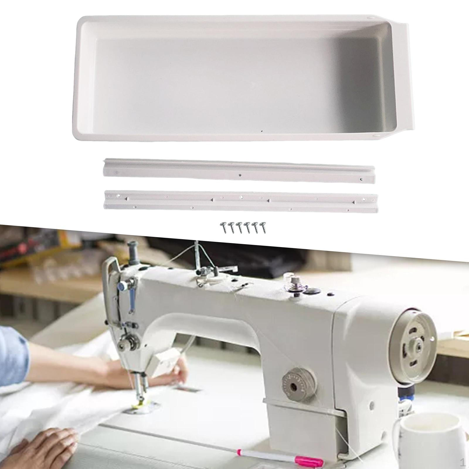 Industrielle Nähmaschine Tisch Schublade Zubehör Ersatzteil Bequem DIY Schiebe Stabil