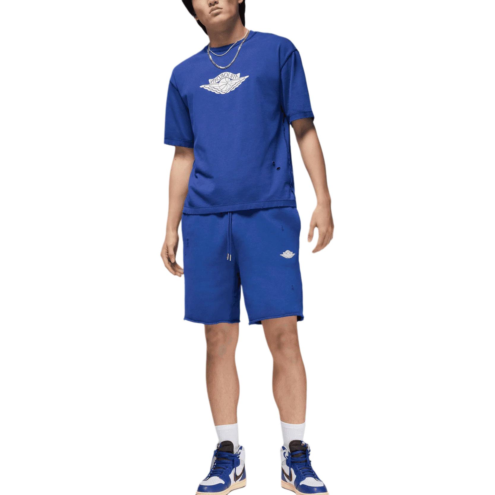 Jordan Air Jordan Seltene Air Herren French Terry Shorts XL blue