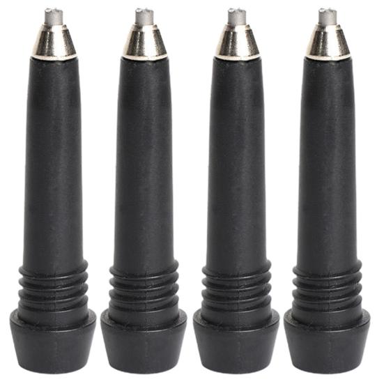 4 stücke Trekking Pole Tipps Hohe Härte Unzerbrechlich Starke Tragende Aluminium Legierung Trekking Pole Ersatz Tipps Outdoor Wandern A
