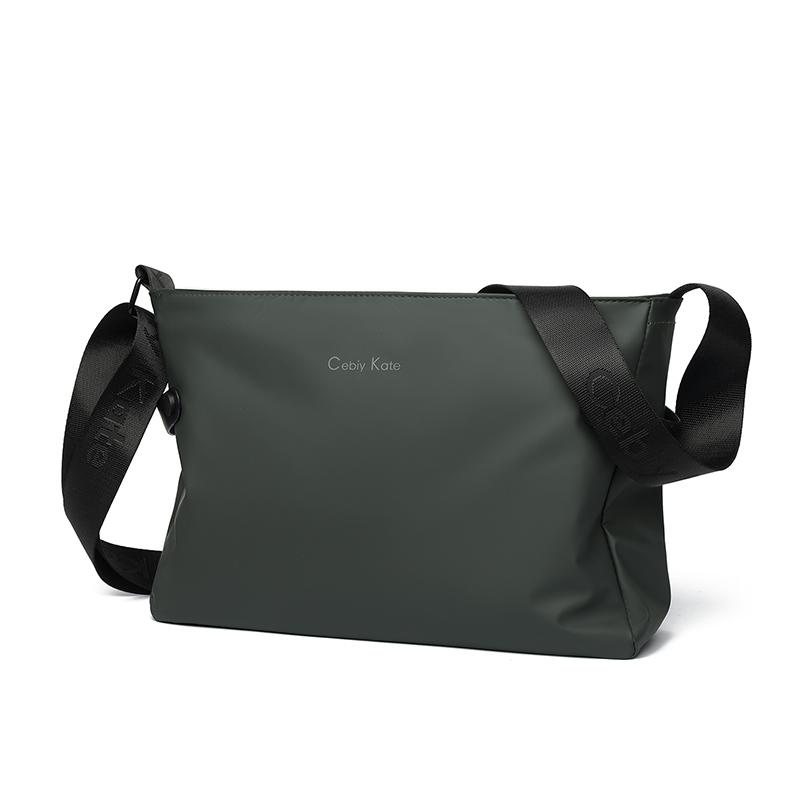 Herren Umhängetasche mit großer Kapazität Wasserdichte Herren Messenger Bag für Herren Minimalistischer Stil Herren Tasche Handtasche Umhängetaschen Bolsos 34cmX23cmX10cm black