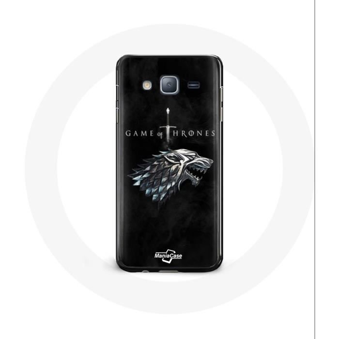 Hülle für Samsung Galaxy J7 Game of Thrones Staffel 8 Game of Thrones House Stark Logo Winter