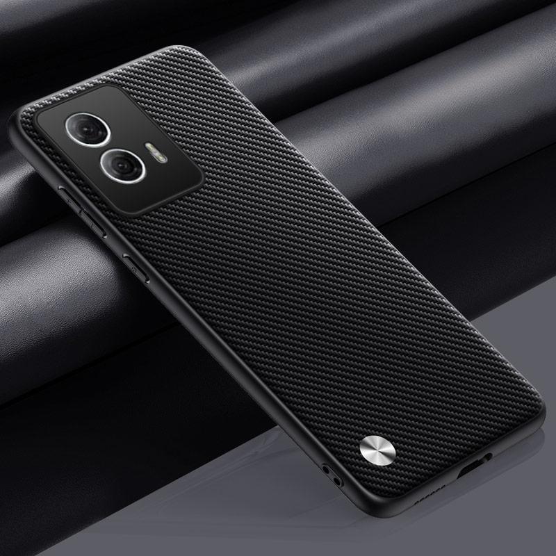 Hülle für Motorola Edge 50 Fusion Hülle Luxus Silikon Leder Rückseite für Moto Edge 50 Pro 50 Ultra Protect Schale Stoßfest Bumper Moto Edge 50 Ultra matte schwarze