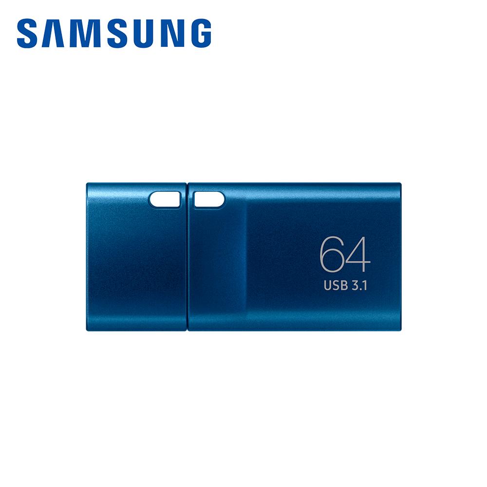 SAMSUNG Typ-C USB-Flash-Laufwerk 128GB 400mb/s 256GB 64GB 512GB USB 3.1 USB 3.2 Pendrive Memory Stick USB-C Flash-Laufwerk Für PC/Notebook/Telefon/Tablet 64GB【USB3.1;300MB/s】 blau