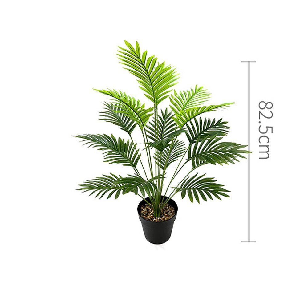 Große künstliche Palme Tropische Pflanzen Künstliche Palmblätter Kreativer künstlicher Farn Zuhause 18 Leaves