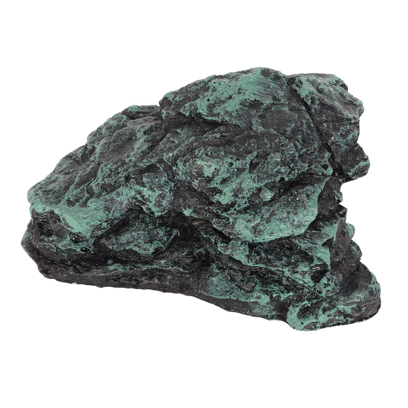 Reptilienfelsen Versteckhöhle Simulation Realistisch Sicher Bequem Harzfelsen Versteck für Terrarium