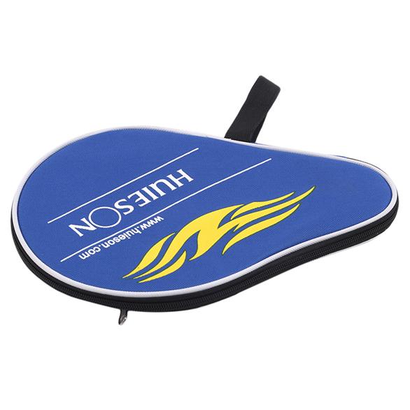 Tischtennisschläger-Set, Kürbisform, Ping-Pong-Balltasche, wasserdichte Oxford-Taschen, professionelle Ping-Pong-Ballschläger-Taschen, 2 Farben One Size blau