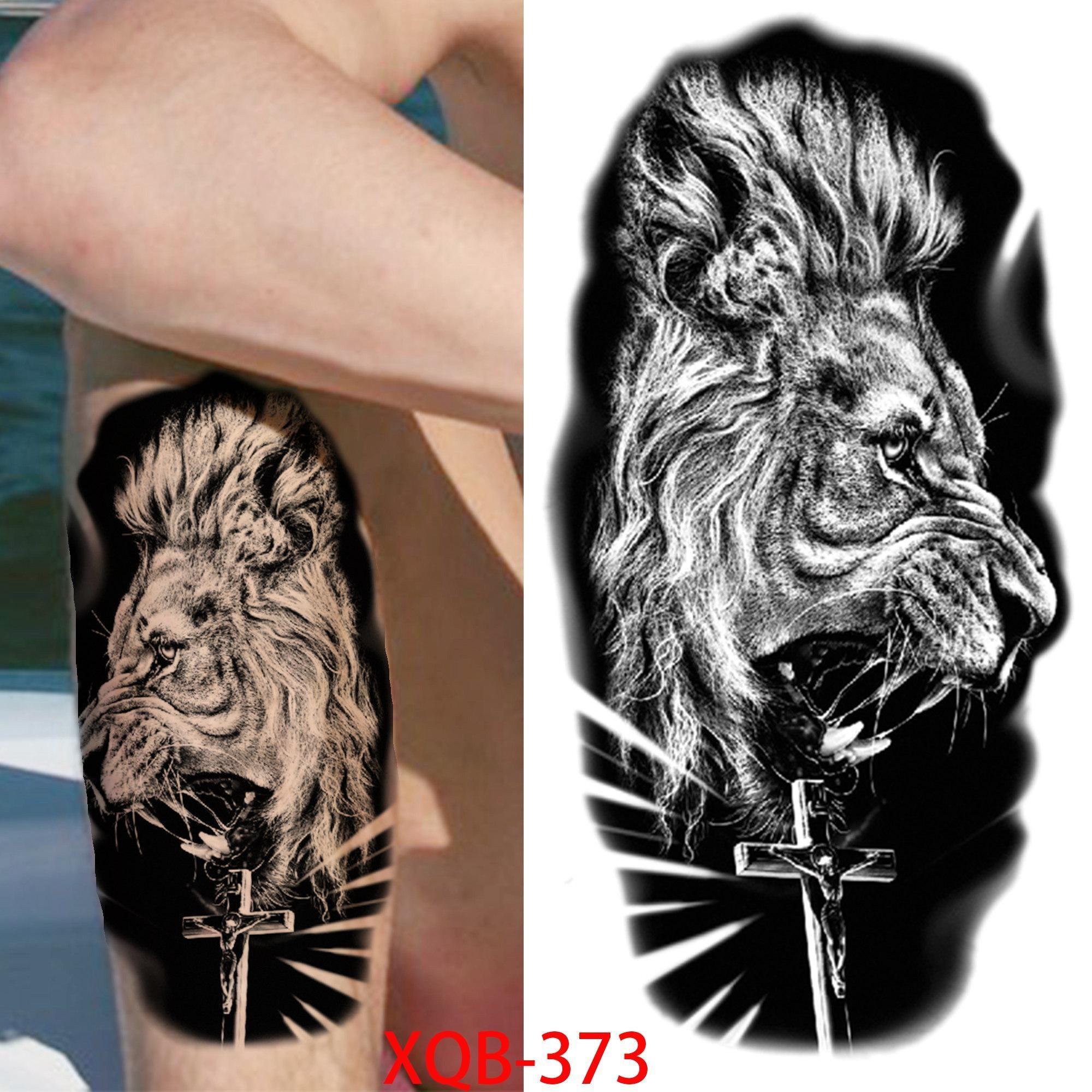 1 Stück Fake Flower Temporäre Tattoo Aufkleber Körper Arm Art Tattoo Wasserdicht Rose Blume Temporäre Tattoo Fake Tatu Aufkleber für Frauen Mädchen XQB-373