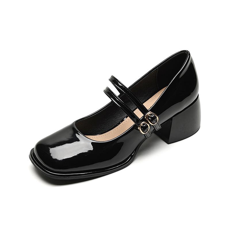 Schuhe Vintage High Heels Übergrößen Damenschuhe 40 schwarz