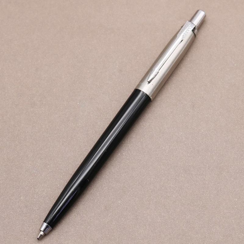 Metall-Kugelschreiber, Edelstahl, Color Press Signature Pen, Kugelschreiber schwarz
